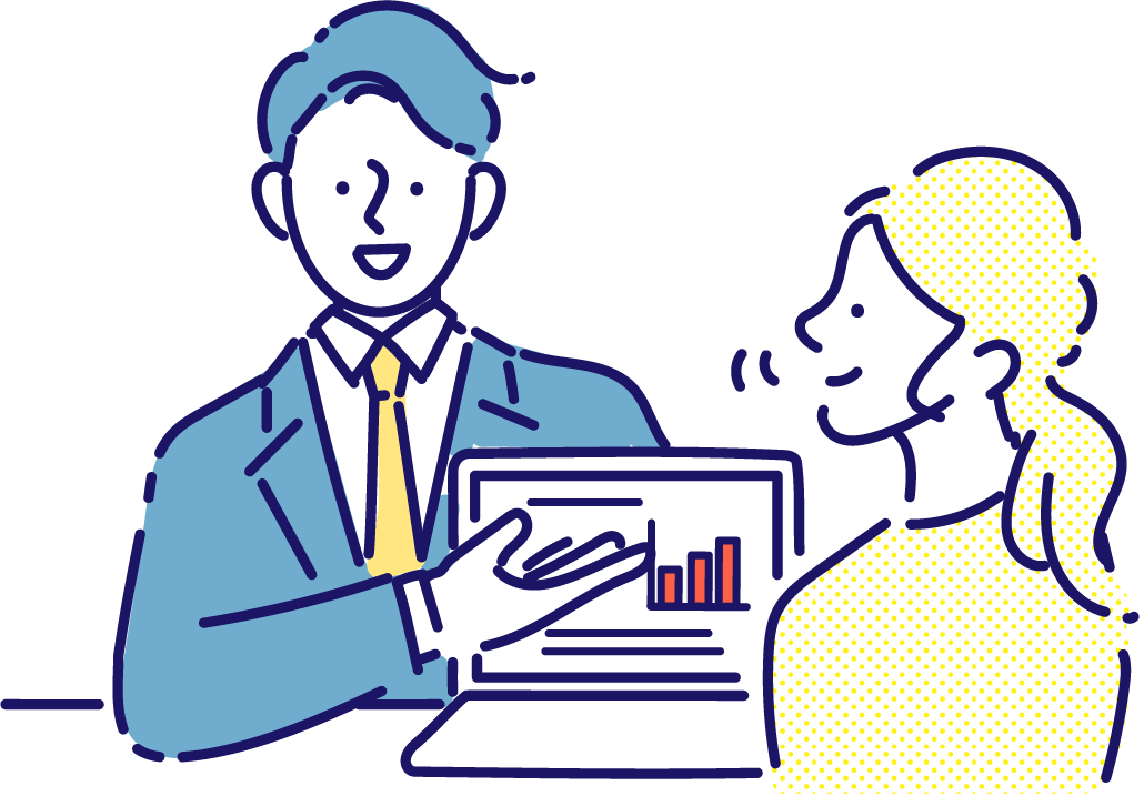 丁寧な提案のイメージ